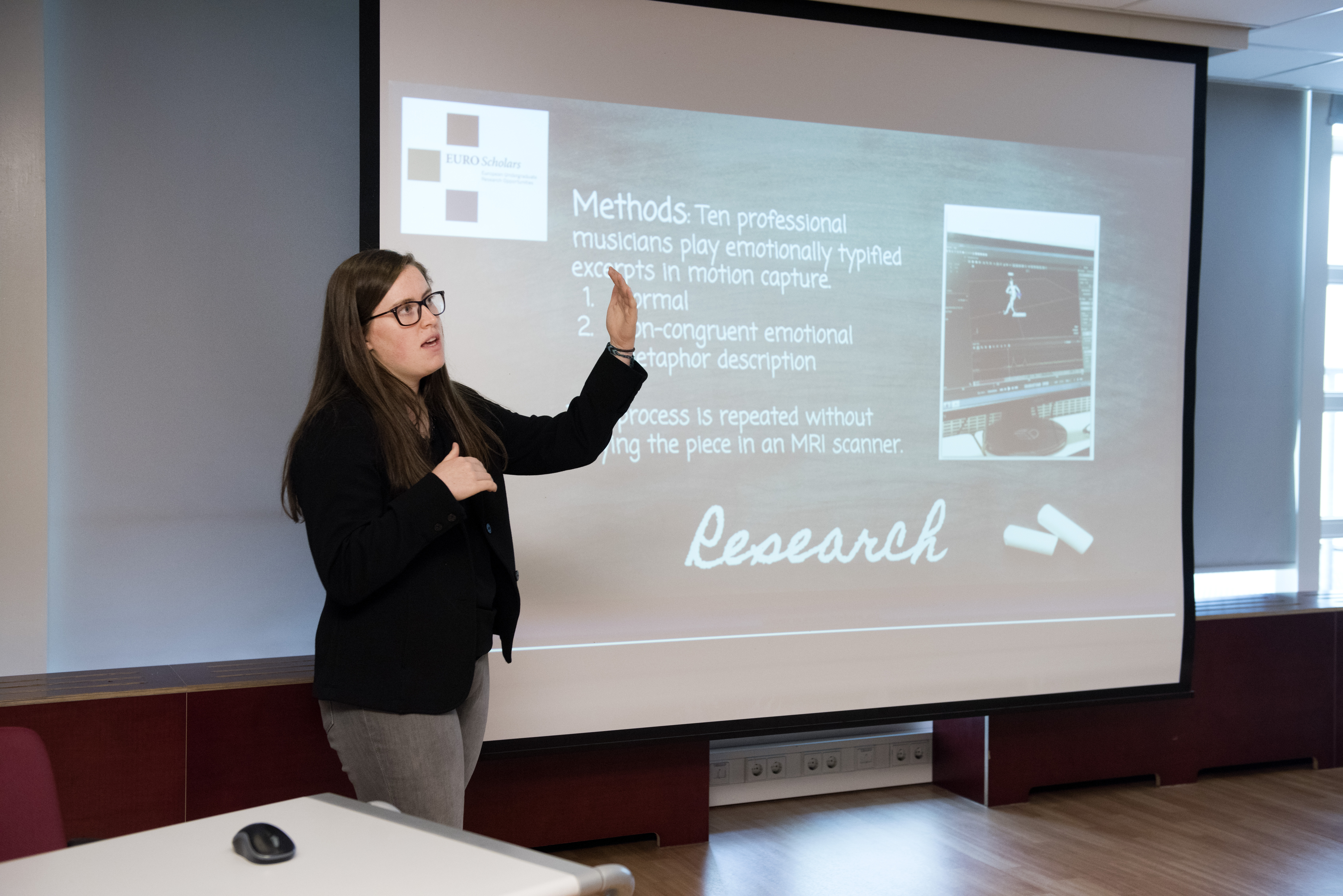 Research presentation by Katie (Michigan State University)