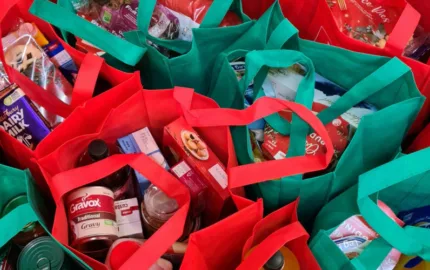 Charitable giving in a shopping context